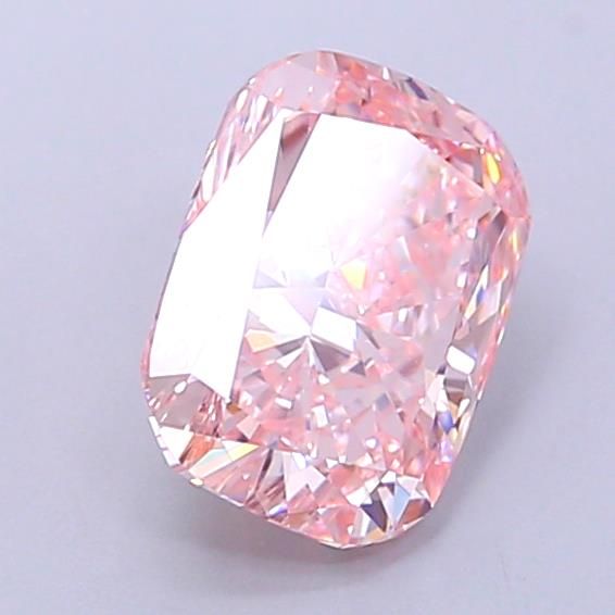 1.41 CT Fancy Intense Pink CUSHION MODIFIED