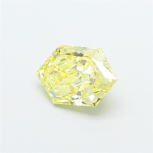1.03 CT Fancy Intense Yellow HEXAGONAL