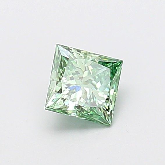0.74 ct lab-grown Princess Diamond