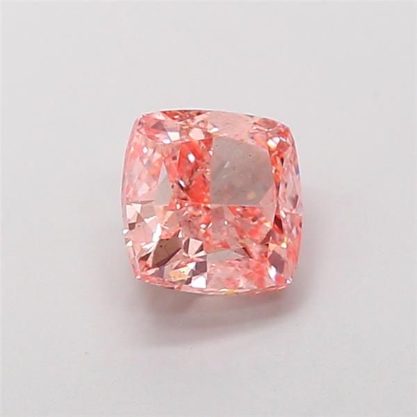 1.51 CT Fancy Vivid Pink CUSHION MODIFIED