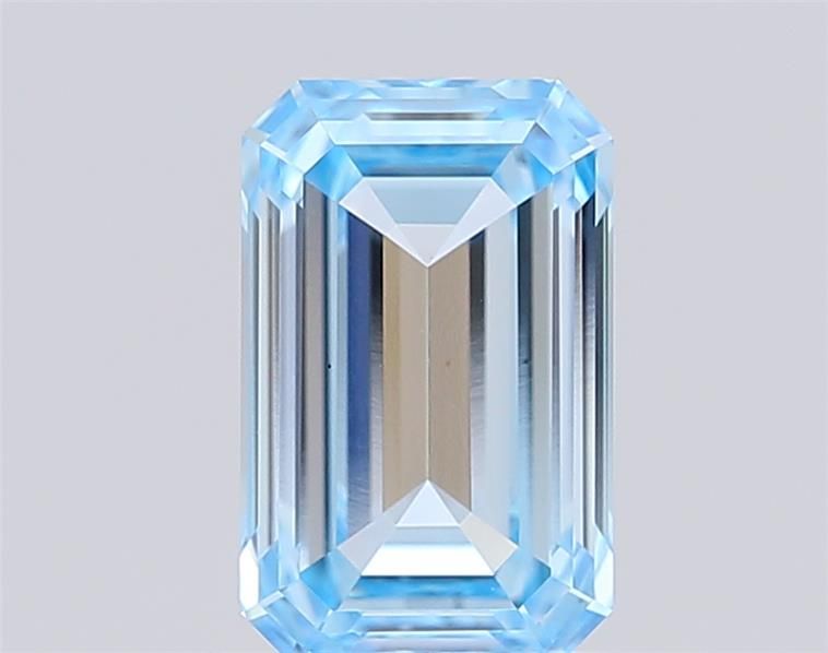 1.5 CT Fancy Intense Blue EMERALD