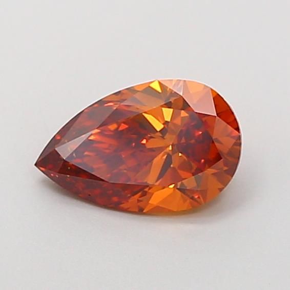 1.02 CT Fancy Deep Orange PEAR