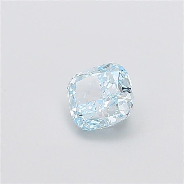 1.02 CT Fancy Vivid Blue CUSHION MODIFIED