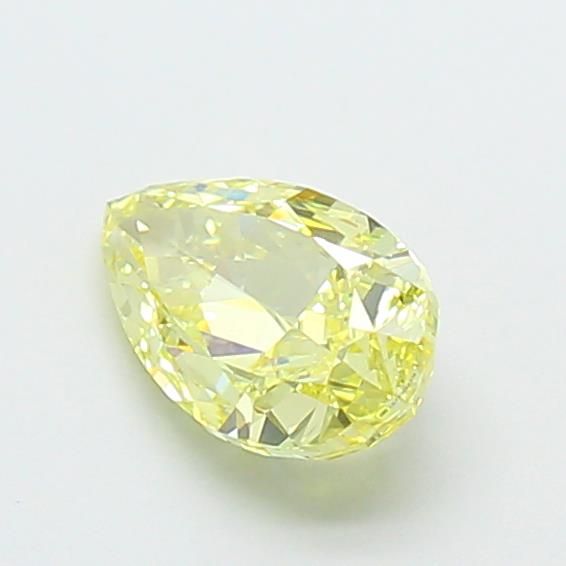 1.05 CT Fancy Intense Yellow PEAR