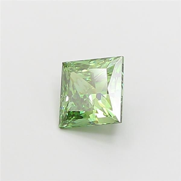 1.0 CT Fancy Vivid Green PRINCESS