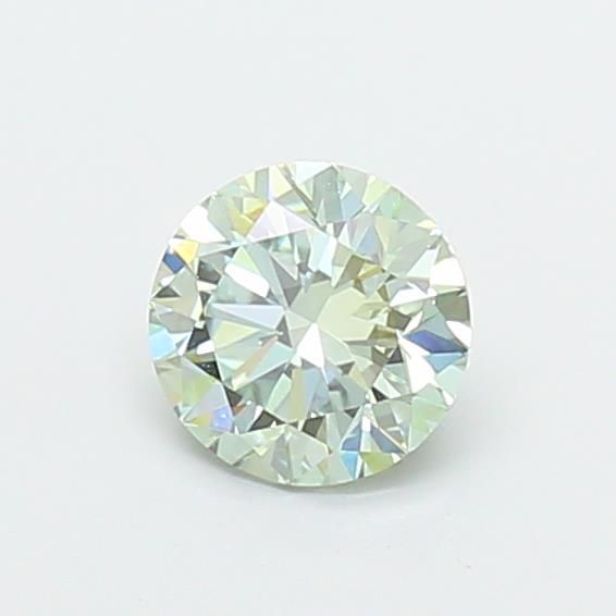 0.7 CT Fancy Vivid Green ROUND