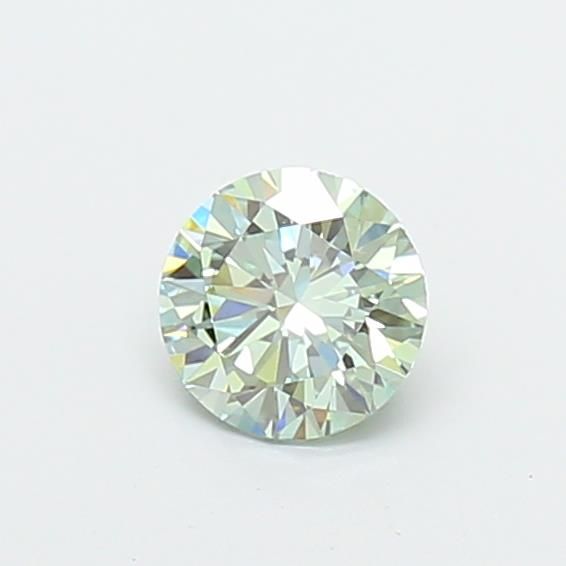 0.51 CT Fancy Vivid Green ROUND