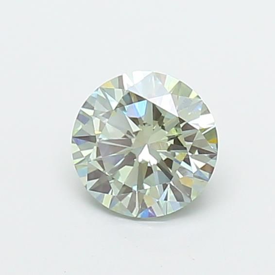 0.7 CT Fancy Vivid Green ROUND