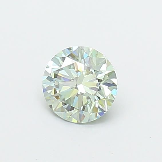 0.51 CT Fancy Vivid Green ROUND