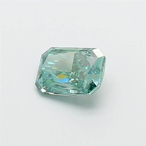 1.01 CT Fancy Vivid Green RADIANT