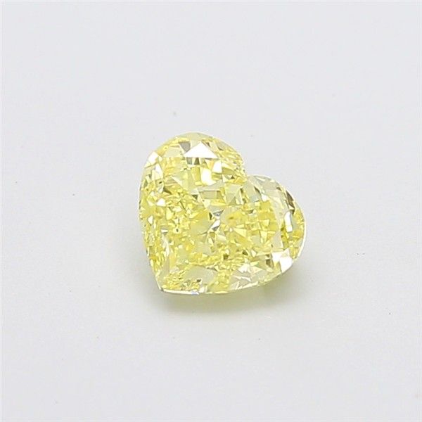 1.03 CT Fancy Yellow HEART