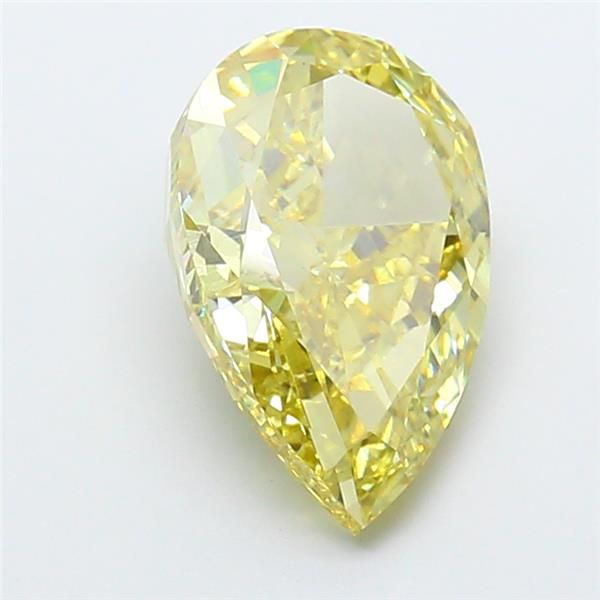 1.54 CT Fancy Intense Yellow PEAR