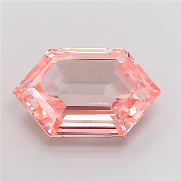 7.08 ct lab-grown Hexagonal Diamond