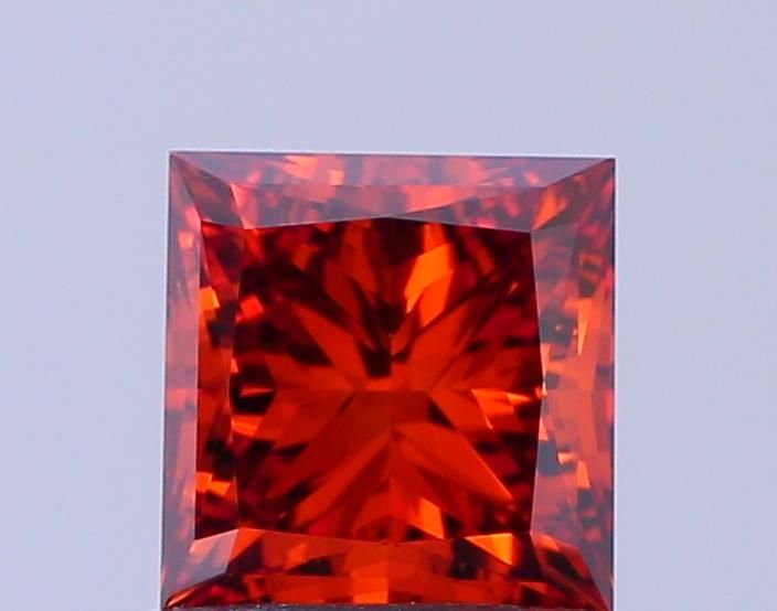 1.02 CT Fancy Deep Orange PRINCESS