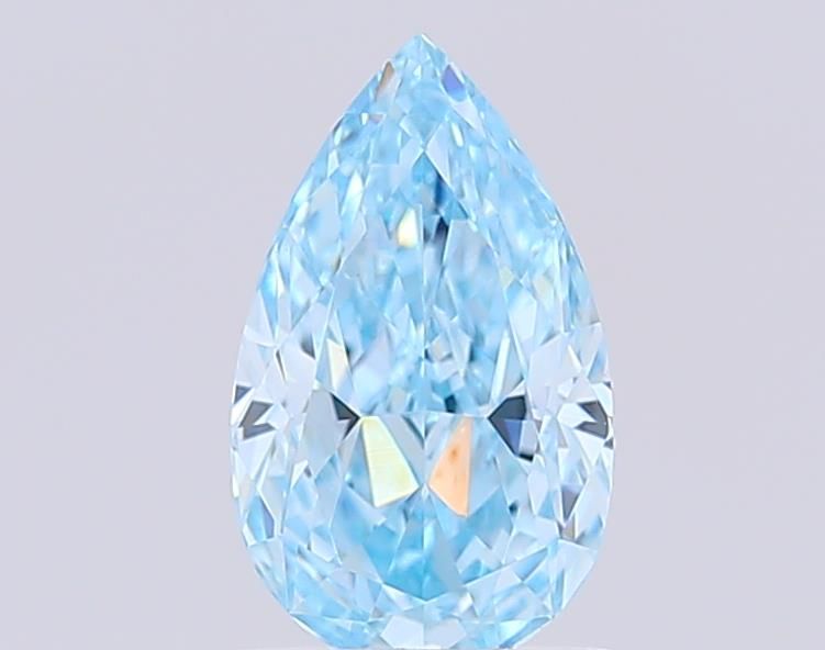 1.21 CT Fancy Vivid Blue PEAR