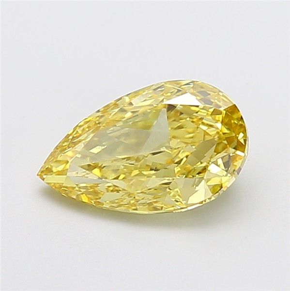 1.72 CT Fancy Intense Yellow PEAR