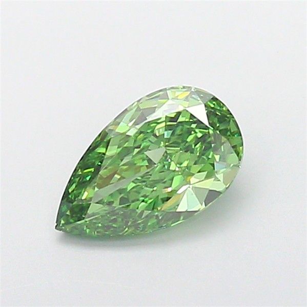 1.03 CT Fancy Vivid Green PEAR