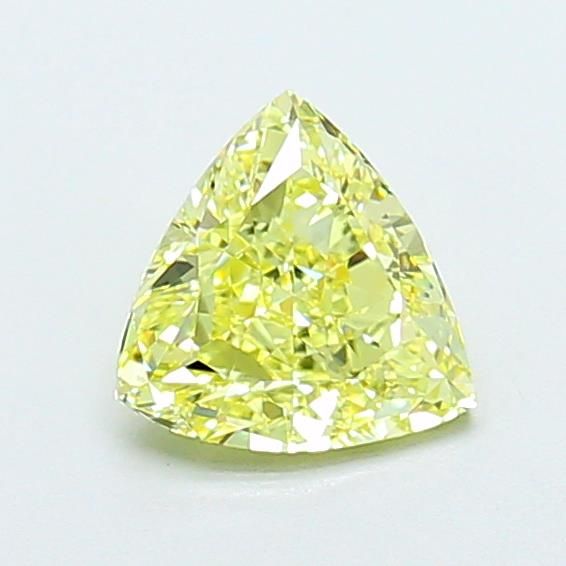 1.0 CT Fancy Light Yellow TRIANGULAR