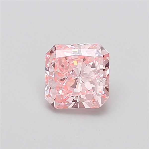 1.72 CT Fancy Intense Pink SQUARE RADIANT