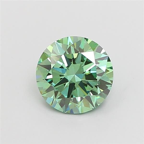 1.5 CT Fancy Vivid Green ROUND