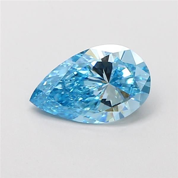 1.0 CT Fancy Vivid Blue PEAR