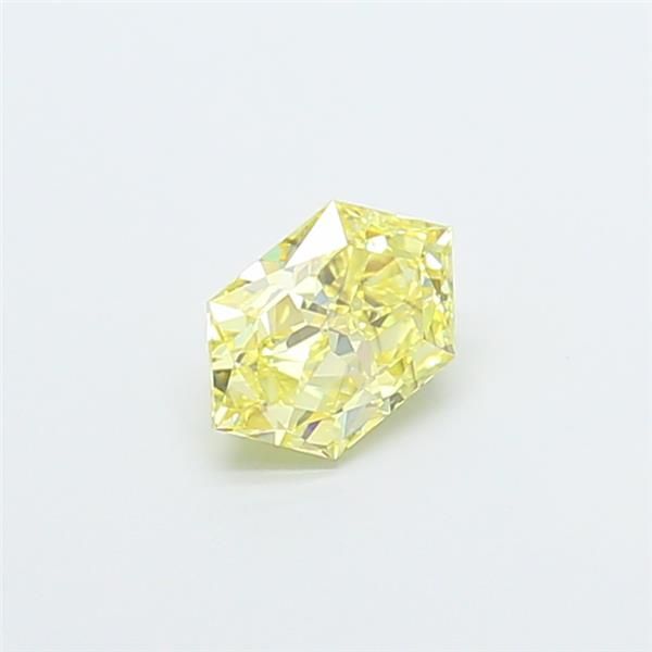 1.0 CT Fancy Intense Yellow HEXAGONAL