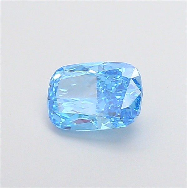 1.04 CT Fancy Vivid Blue CUSHION MODIFIED
