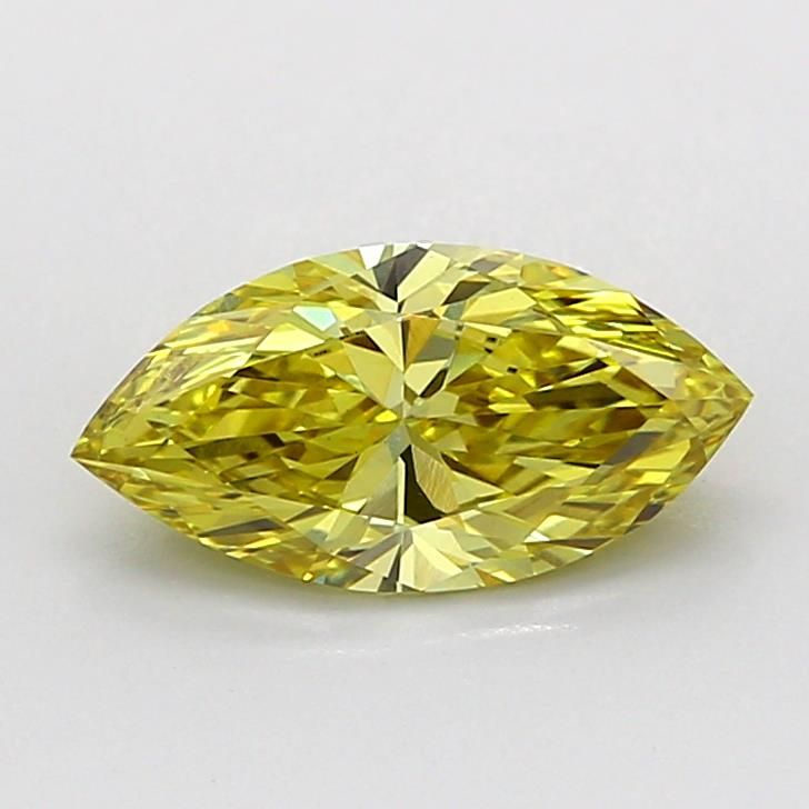 1.03 CT Fancy Intense Yellow MARQUISE