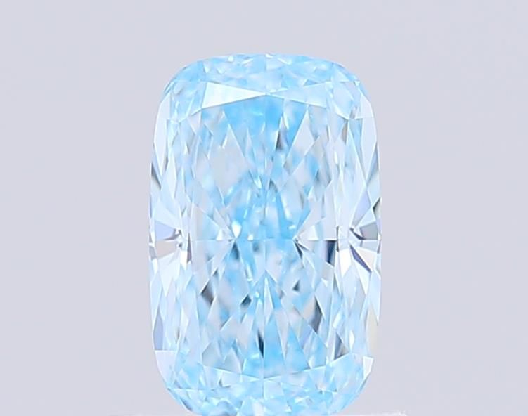 1.05 CT Fancy Vivid Blue CUSHION MODIFIED