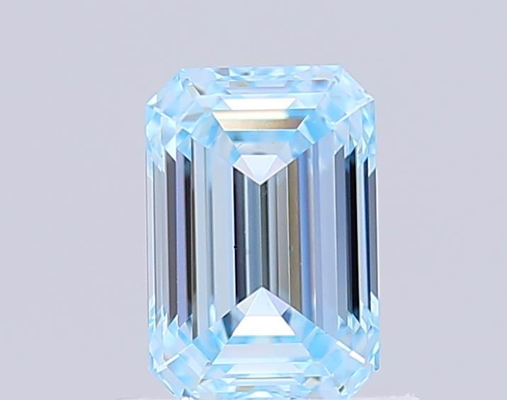 1.06 CT Fancy Intense Blue EMERALD