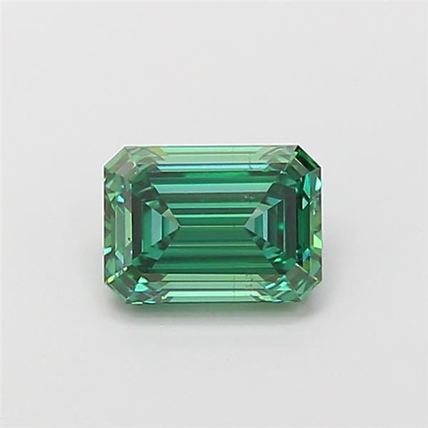 1.01 CT Fancy Vivid Green EMERALD