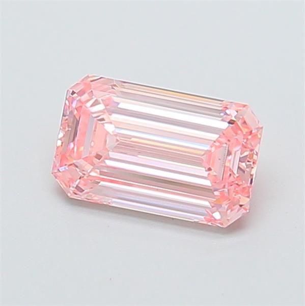 0.86 CT Fancy Intense Pink EMERALD