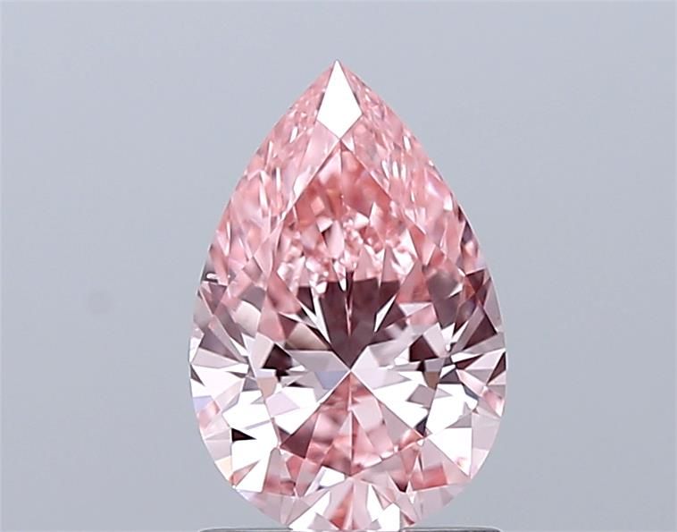 1.0 CT Fancy Vivid Pink PEAR