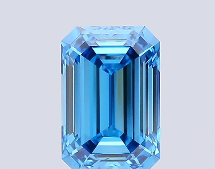 1.13 CT Fancy Vivid Blue EMERALD