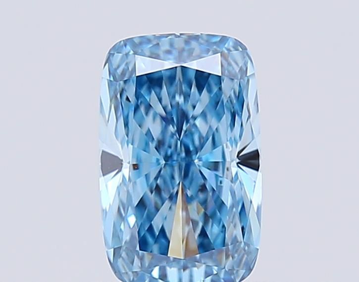 1.11 CT Fancy Vivid Blue CUSHION MODIFIED