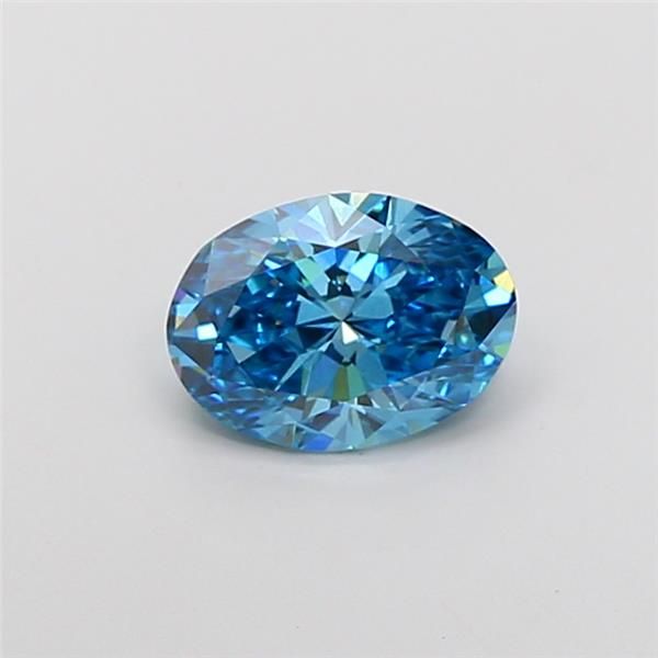 2.05 CT Fancy Vivid Blue OVAL