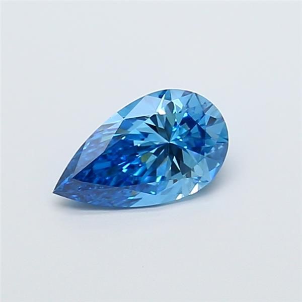 1.01 CT Fancy Vivid Blue PEAR