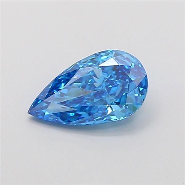 1.0 CT Fancy Vivid Blue PEAR