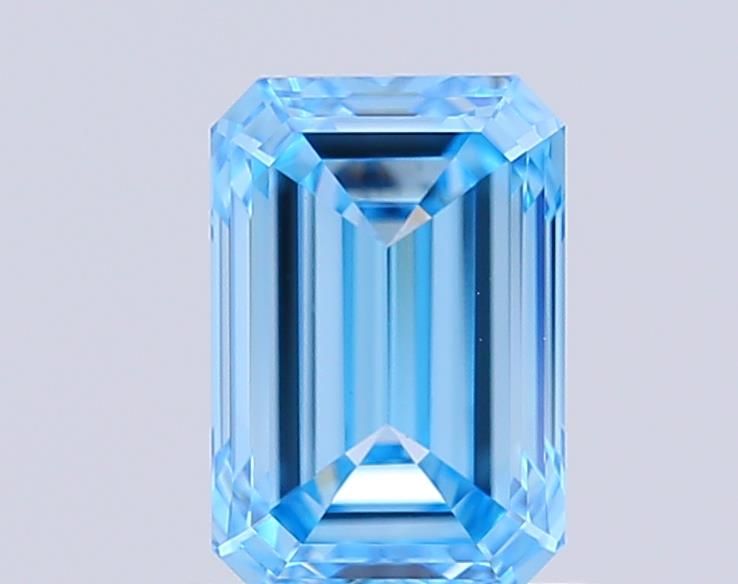 1.14 CT Fancy Vivid Blue EMERALD