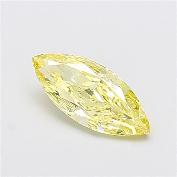 1.53 CT Fancy Yellow MARQUISE
