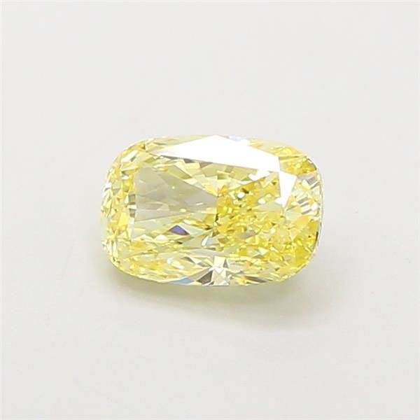1.06 CT Fancy Yellow CUSHION MODIFIED