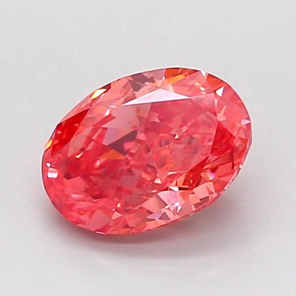 1.04 CT Fancy Vivid Pink OVAL