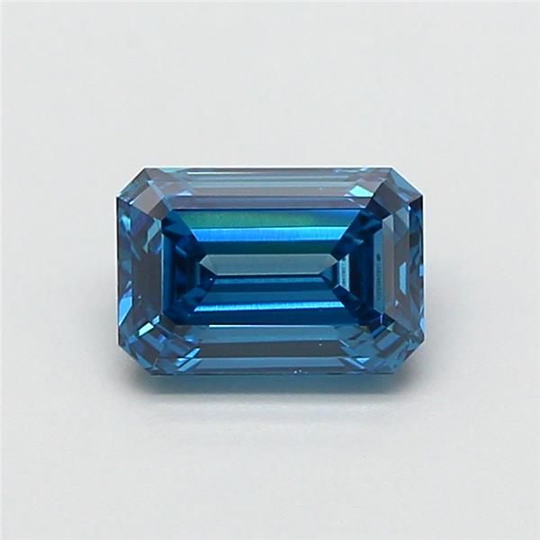 1.02 CT Fancy Vivid Blue EMERALD