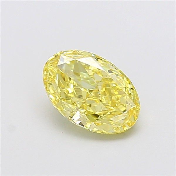 1.81 CT Fancy Intense Yellow OVAL