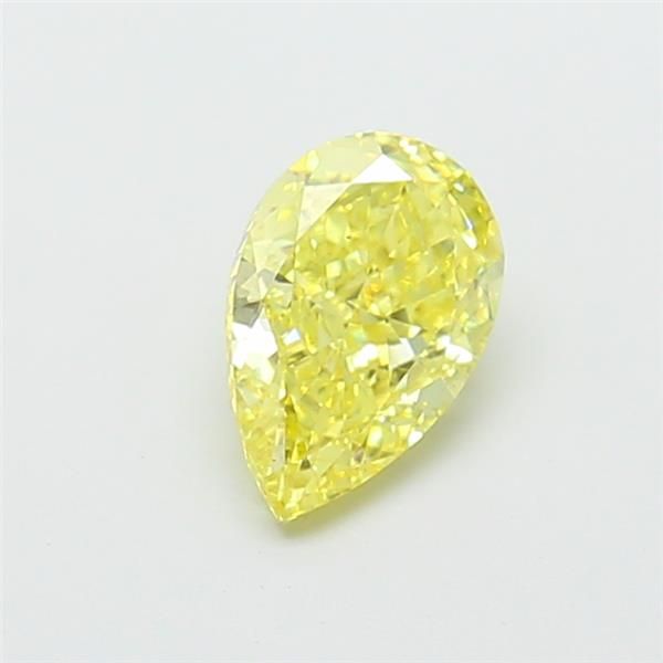 1.52 CT Fancy Intense Yellow PEAR