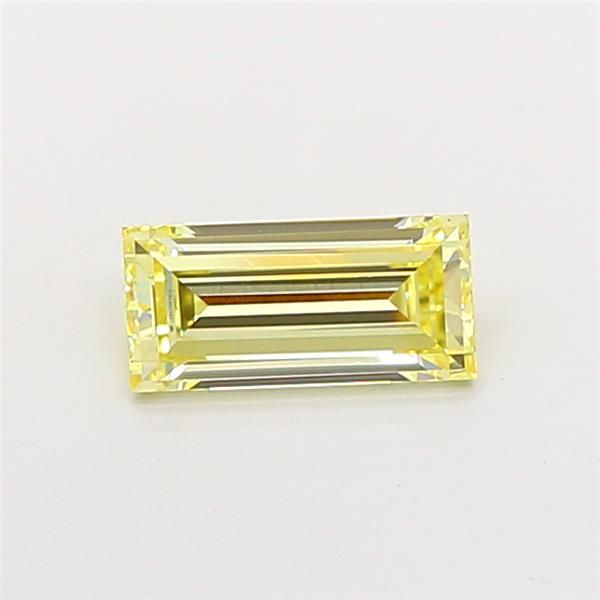 1.05 CT Fancy Light Yellow BAGUETTE