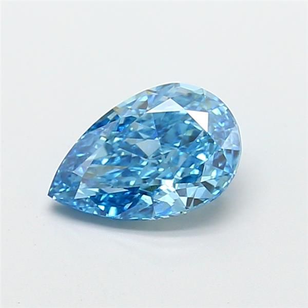 1.5 CT Fancy Vivid Blue PEAR
