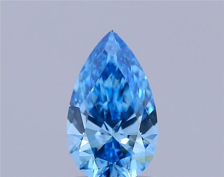 1.11 CT Fancy Vivid Blue PEAR