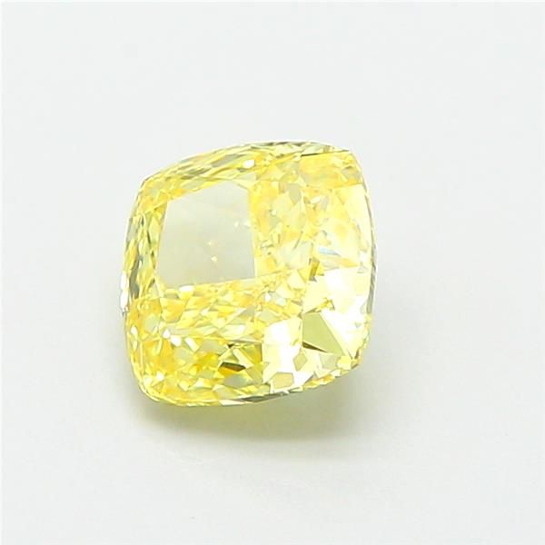 1.22 CT Fancy Intense Yellow CUSHION MODIFIED