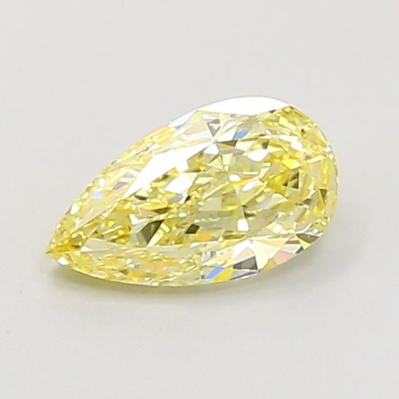 1.04 CT Fancy Yellow PEAR